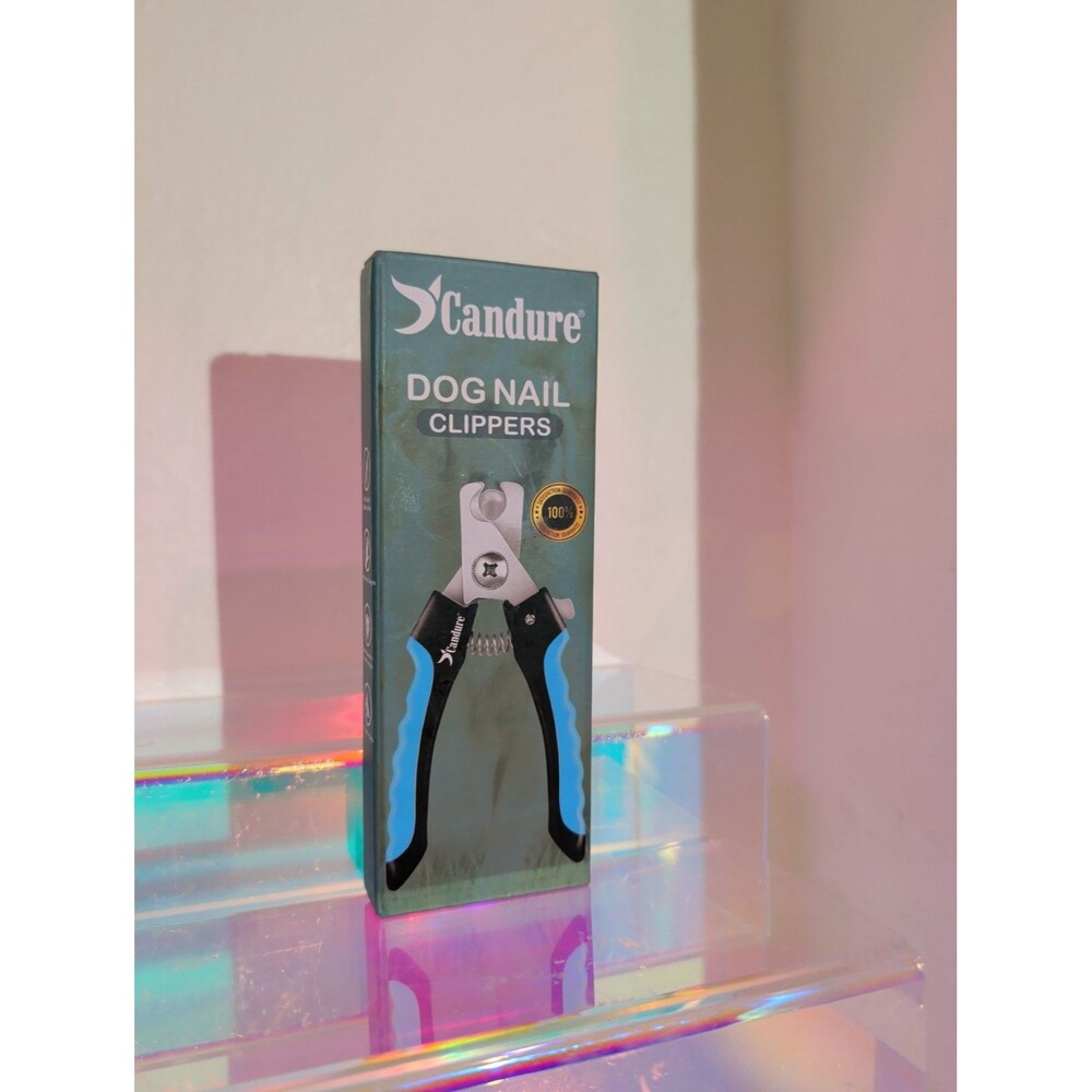 Scandure Dog Nail Clippers Pet Grooming Trimmer Safety Guard Ergonomic New